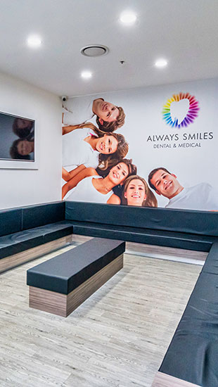 Always Smiles Dental Services ground floor interior