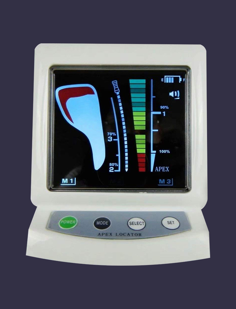 Measuring root canal device